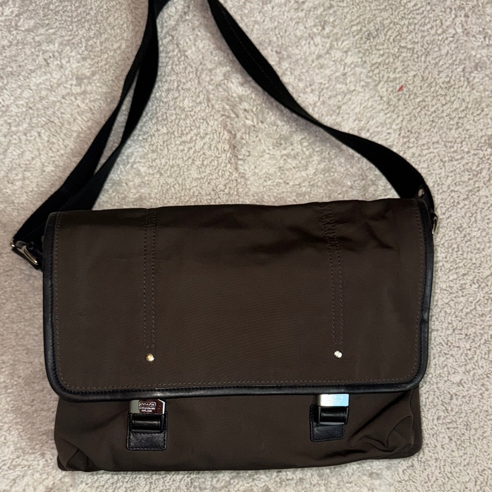 Coach Nylon Messenger Bag
